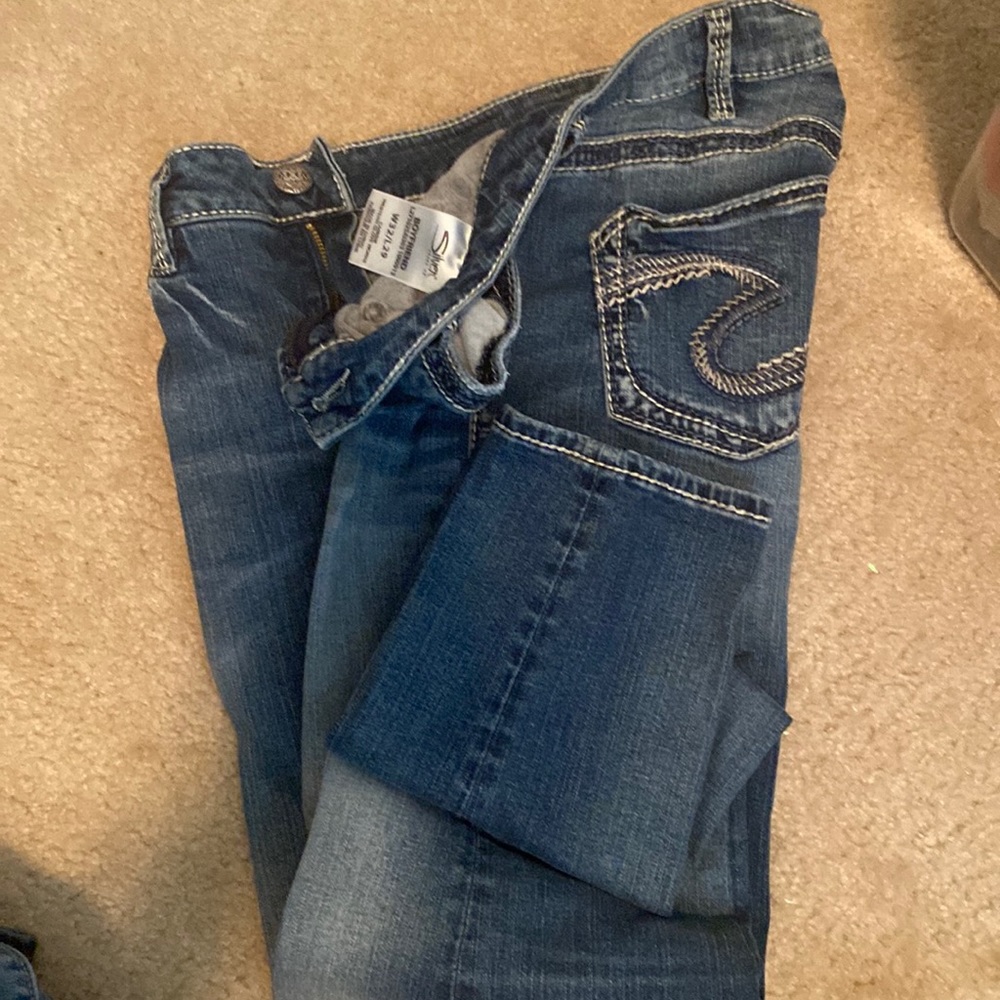 Silver Jeans Women's Straight Leg Jeans - Blue